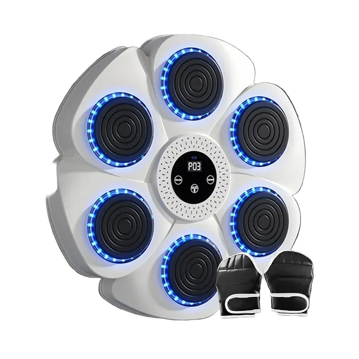 Smart boxing trainer with music