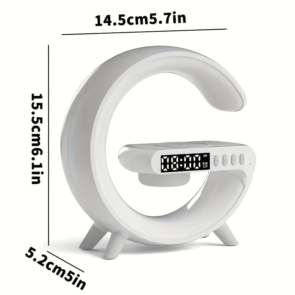Enceinte sans fil à charge rapide et éclairage RGB