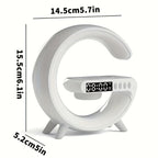 Enceinte sans fil à charge rapide et éclairage RGB