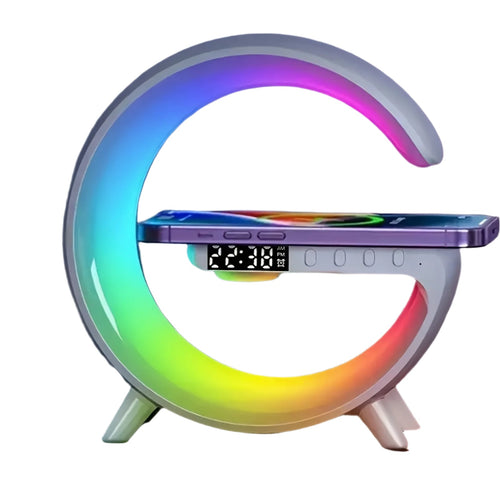 Głośnik bezprzewodowy z szybkim ładowaniem i podświetleniem RGB