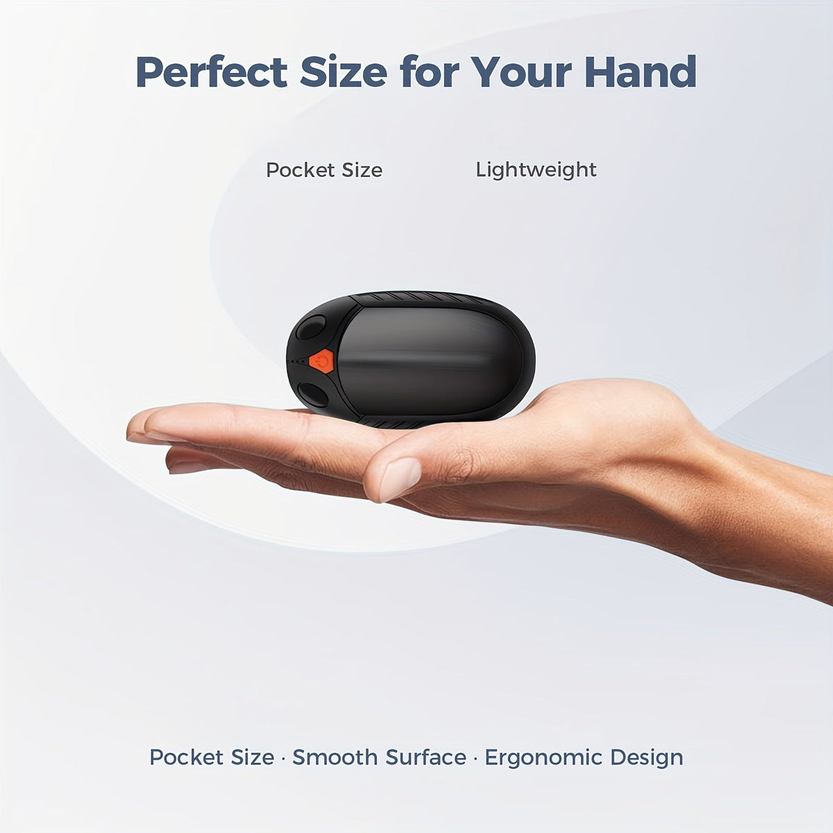 Rechargeable smart hand warmers, pack of two