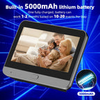 Smart Wi-Fi digital door viewer with camera and doorbell