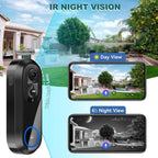Smart Wi-Fi 1080p video doorbell