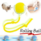 Balle roulante intelligente et interactive pour chats
