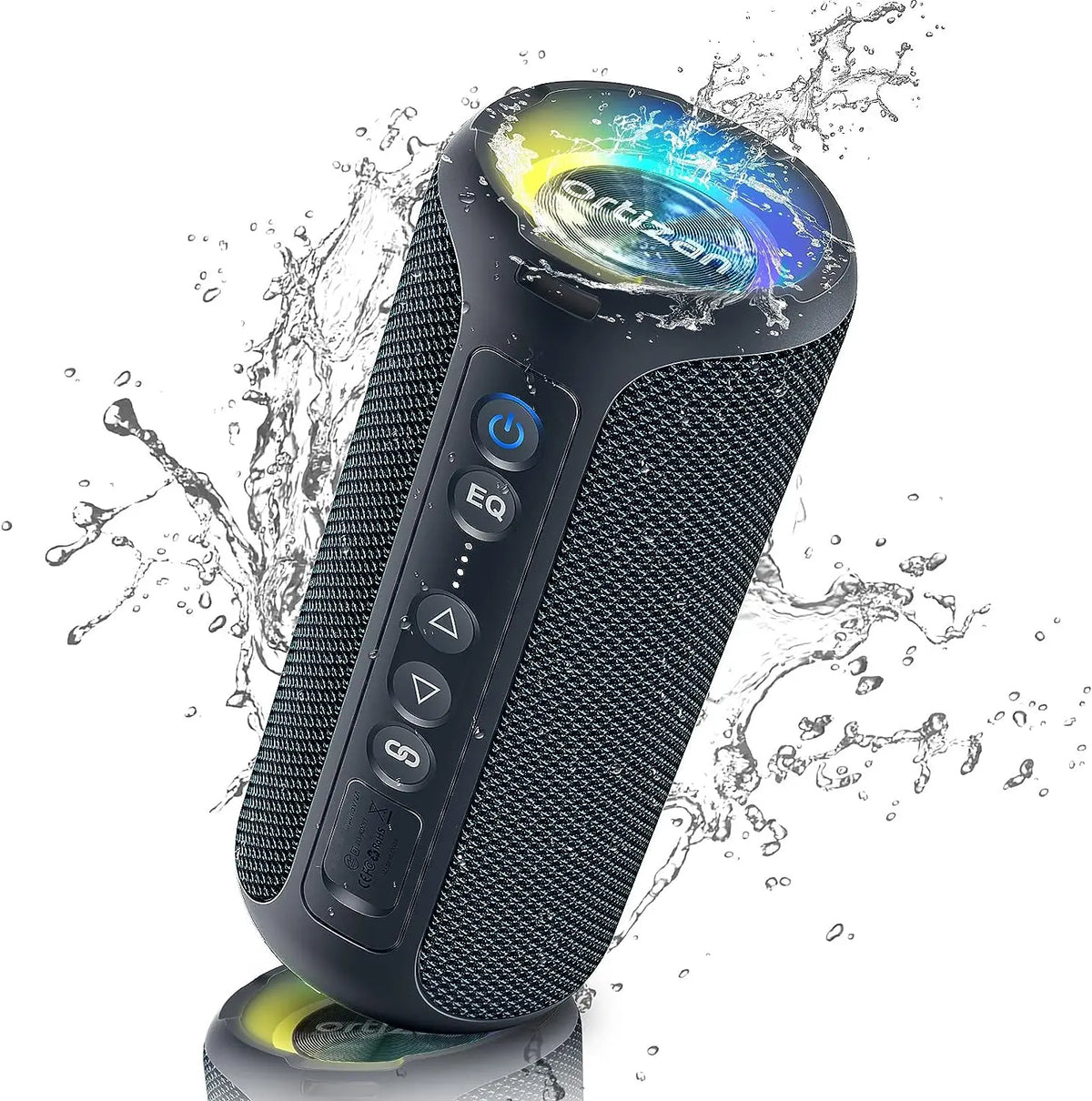 Głośnik Bluetooth stereo 40 W, czarny