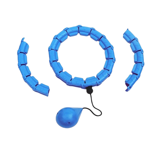 Adjustable smart fitness hoop