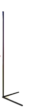 Lampadaire d'angle intelligent RGB