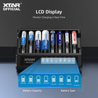 Chargeur intelligent de piles XTAR MX8