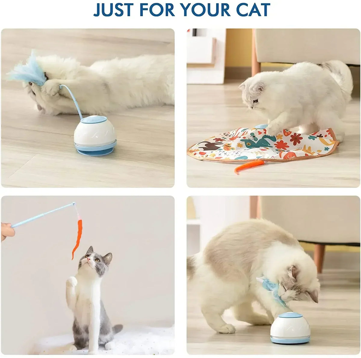 Jouets intelligents pour chats