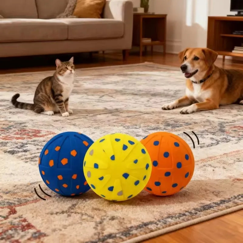 Smart interactive dog ball
