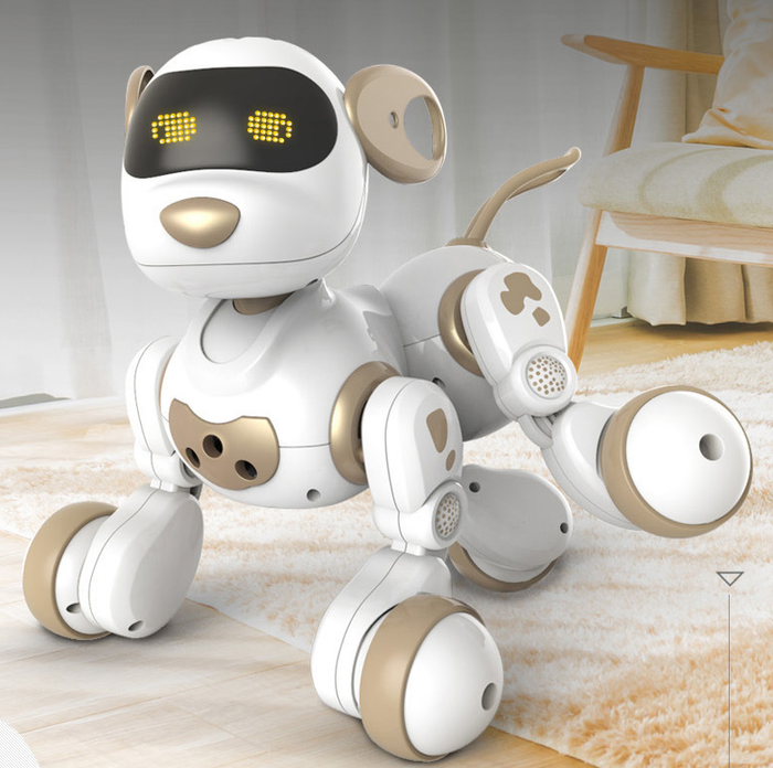 Inteligentny robot piesek z pilotem zdalnego sterowania