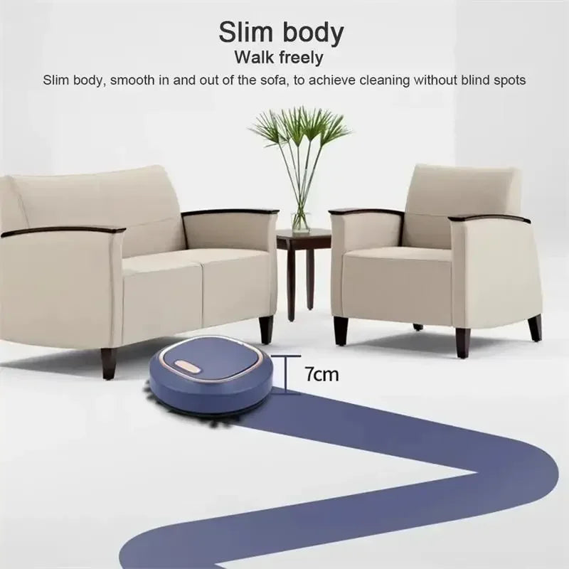 Mini robot aspirateur et laveur intelligent