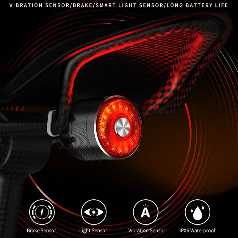 TOWILD TL05 smart rear light with braking detection