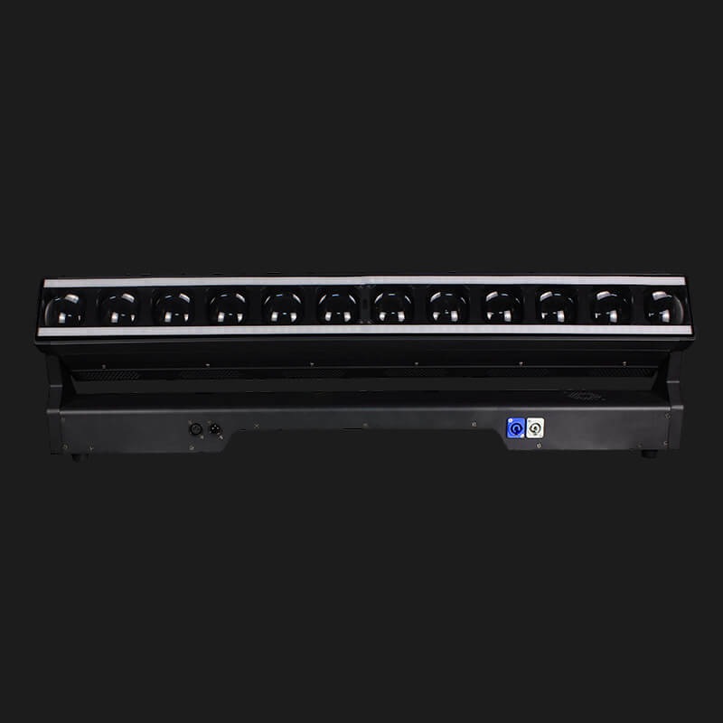 N2 DMX 12 × 40 W moving LED lighting bar for stages and DJs
