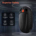 Rechargeable smart hand warmers, pack of two