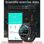 Okrągły smartwatch z 3,53-centymetrowym ekranem