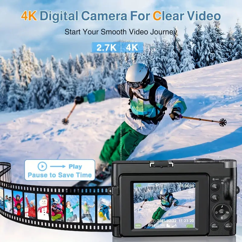High-definition 4K digital camera