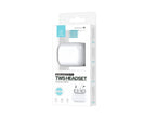 Słuchawki Techancy TWS KP2708 Bluetooth 5.3, białe, do 5 h odtwarzania