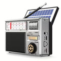 Multifunkcyjne radio przenośne FM/AM/Bluetooth/solarne