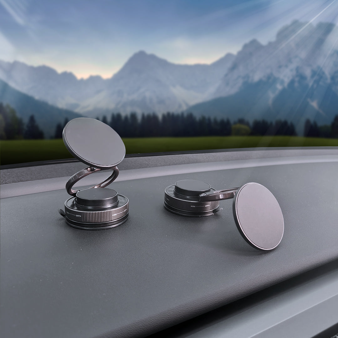 Uchwyt magnetyczny Jabees MagMount Flex z przyssawką i obrotem 360°