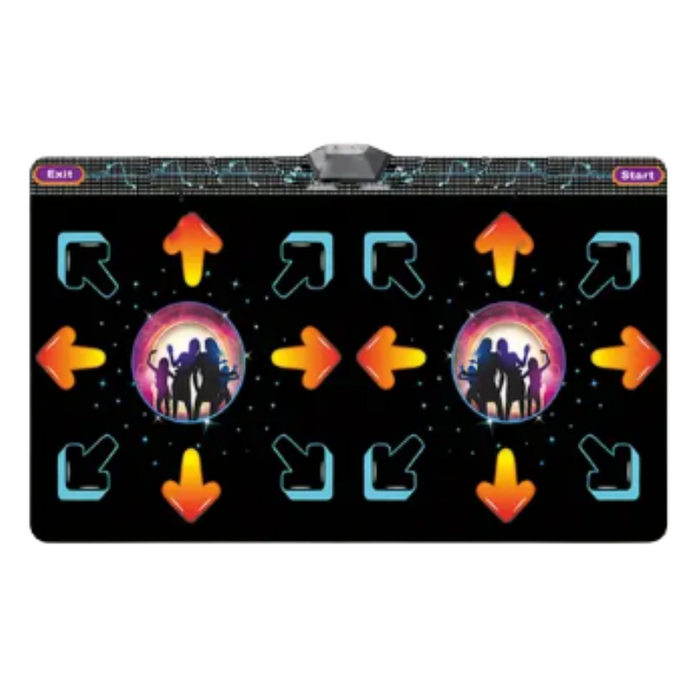 Mata do tańca dla dwóch graczy z czujnikiem ruchu