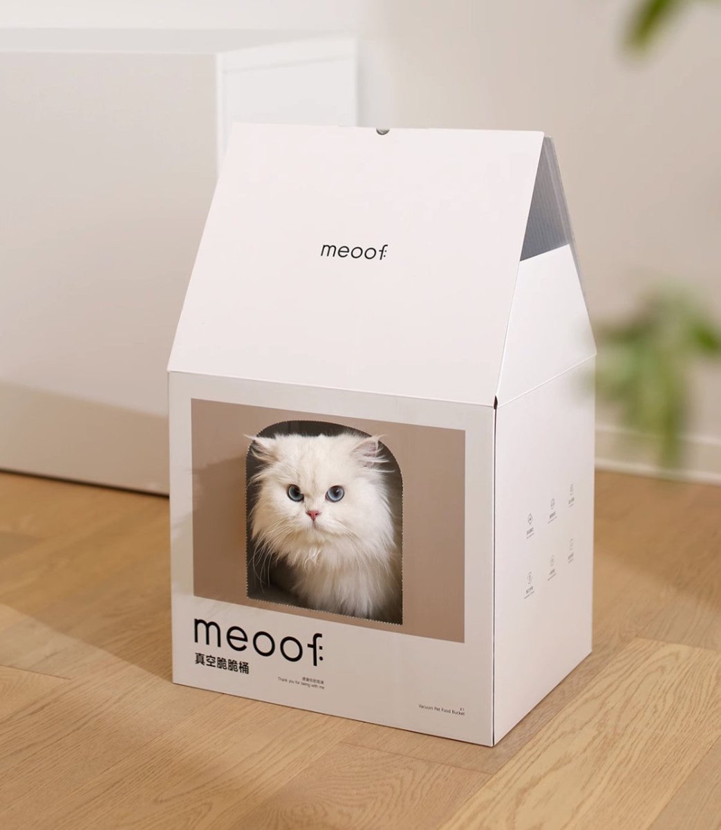 Conteneur intelligent sous vide pour aliments pour animaux